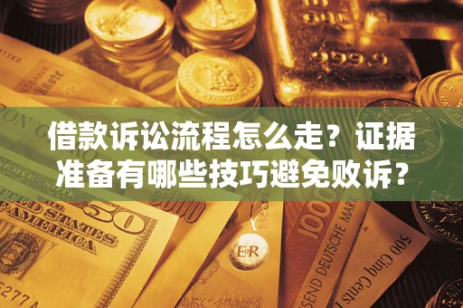 北京借款诉讼流程怎么走？证据准备有哪些技巧避免败诉？