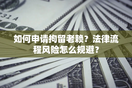 北京如何申请拘留老赖？法律流程风险怎么规避？
