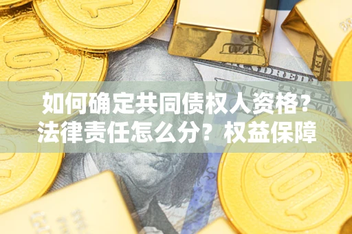 北京如何确定共同债权人资格？法律责任怎么分？权益保障技巧揭秘！