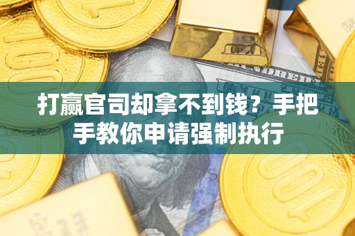 北京打赢官司却拿不到钱？手把手教你申请强制执行
