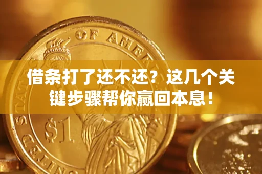 北京借条打了还不还？这几个关键步骤帮你赢回本息！