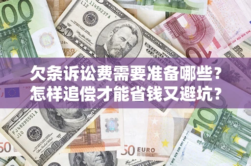 北京欠条诉讼费需要准备哪些？怎样追偿才能省钱又避坑？