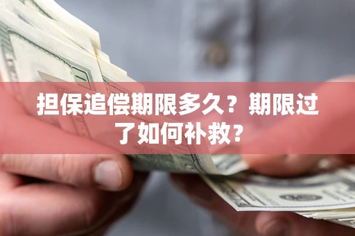 北京担保追偿期限多久？期限过了如何补救？