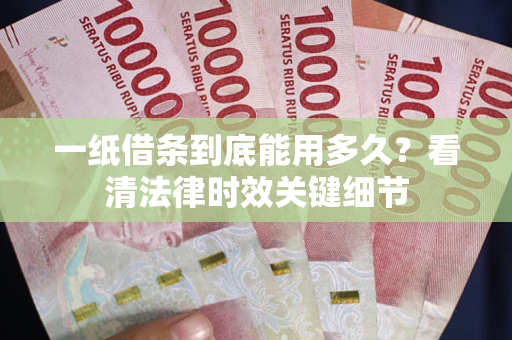 北京一纸借条到底能用多久？看清法律时效关键细节