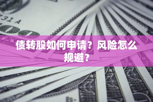 北京债转股如何申请？风险怎么规避？