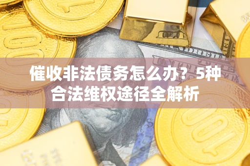 北京催收非法债务怎么办？5种合法维权途径全解析